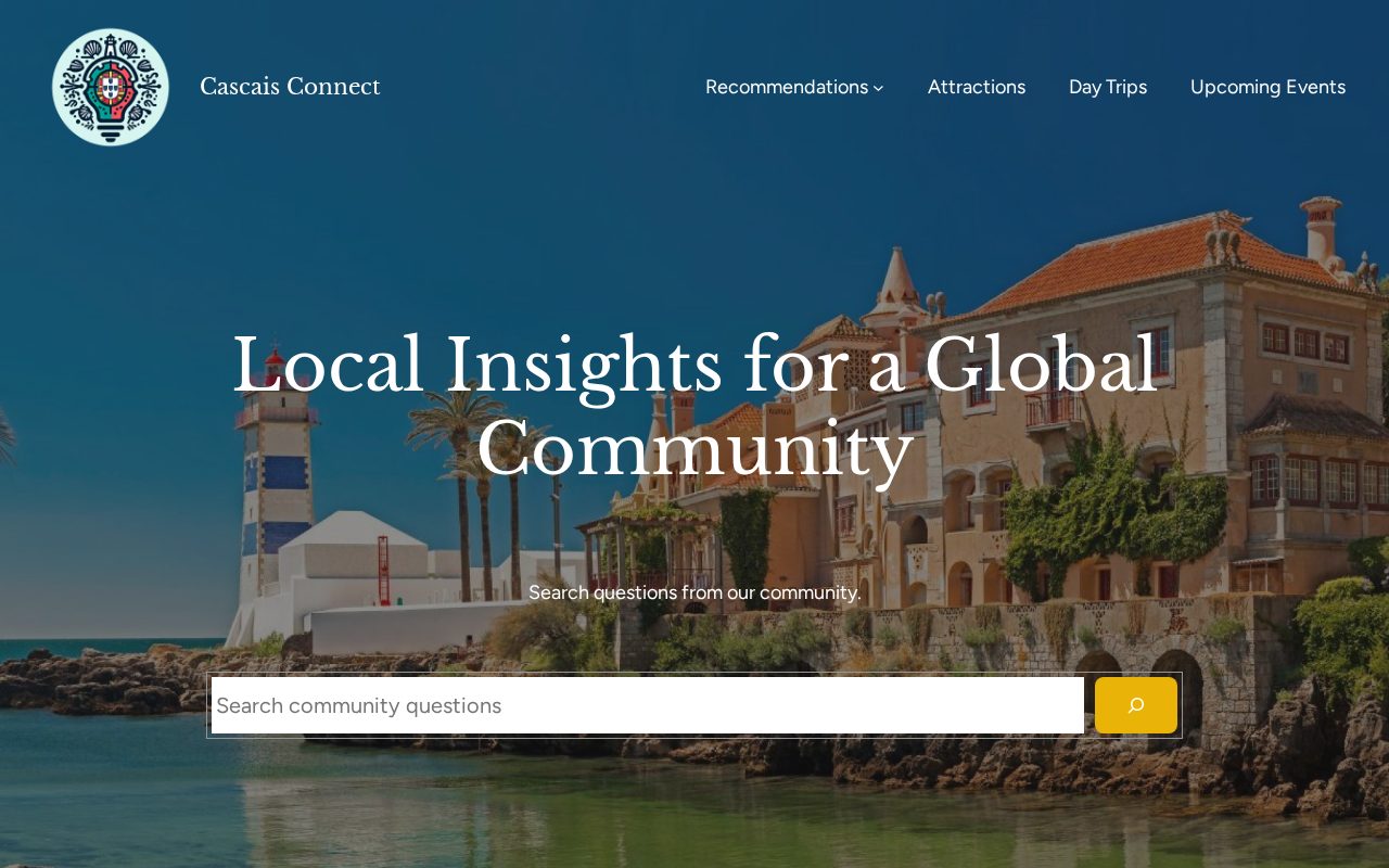 Screenshot of Cascais Connect
